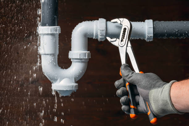 Professional Leak Detection technician working in Saint David, IL